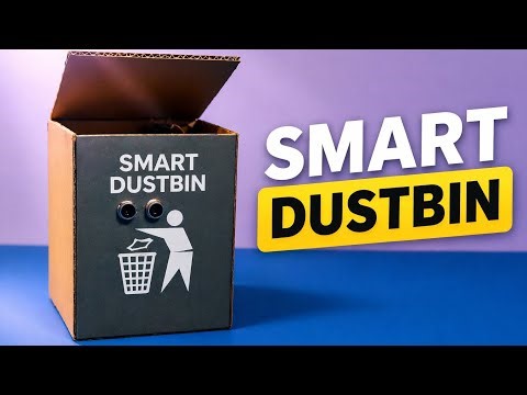Put Your Hand… It Opens 😱 | Smart Dustbin