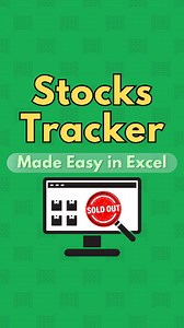 Ever wondered how to streamline your inventory management? 🤔 Curious how I set up this Inventory Status in only a few clicks? Let me share my easy process with you! You’ll be amazed at how simple it is! #InventoryManagement #exceltips #excel #microsoftexcel #finance #spreadsheets #productivityhacks #accounting #corporate #office | Excel Campus