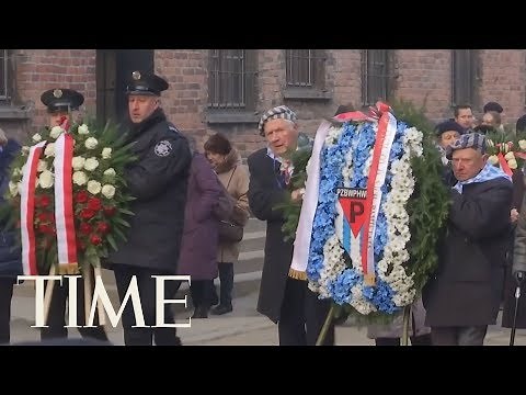 Holocaust Survivors Return To Auschwitz 75 Years After Liberation | TIME