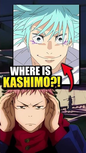 MAPPA Forgot About Kashimo? 😭 #jjk #jujutsukaisen #shorts