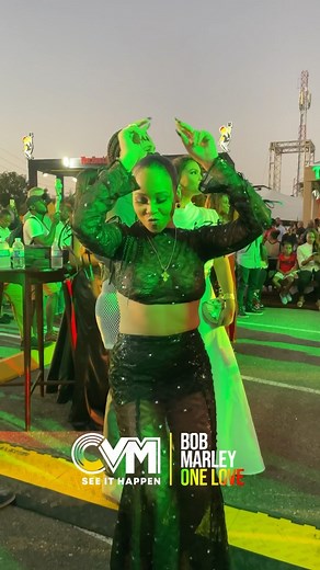 First performance at the premiere of Bob Marley: One Love, is the granddaughter of Bob Marley, Mystic Marley! @mysticmarley is continuing the musical legacy of her family. #CVMTV #BobMarleyOneLove #SeeItHappen | CVM Television