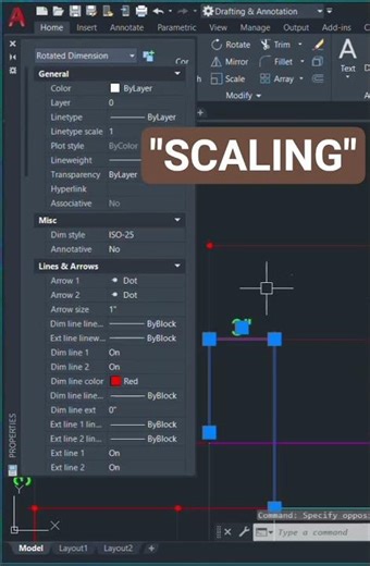 HOW TO SCALE FOR DIMENSIONS | BEGINNER TO PRO | AUTOCAD ENGLISH TUTORIALS | AUTOCAD SERIES |