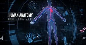 Human Anatomy HUD Pack 200