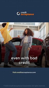 Bad credit? No credit? No problem. Get pre-qualified for auto-financing today | Credit Acceptance Corporation