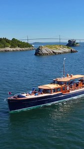 A classic yacht along the classic coast. JUSTICE 1930 75’ Consolidated Commuter Vid by @pj.dougherty @worthavenueyachts @jonathan.s.chapman | YachtBuyer
