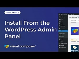 How to Install Visual Composer From the WordPress Admin Panel