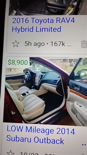 2014 Subaru outback 89k 8,900 nice suv