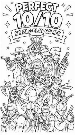 10 PERFECT Single-Player Games Every Gamer Must Play
