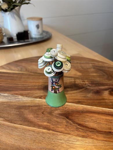 Button Flower Bouquet - Etsy