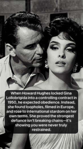 When Howard Hughes trapped Gina Lollobrigida under a controlling contract in 1950, he expected submission. Instead, she uncovered loopholes, filmed in Europe, and became an international star on her own terms. She proved the most powerful defiance isn’t breaking chains—it’s showing you were never truly confined. | Lost Pages