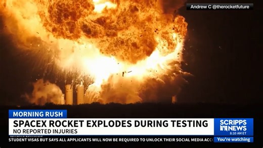 SpaceX Rocket Malfunction During Texas Test