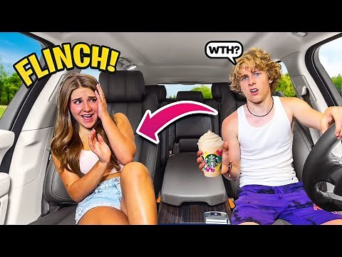 FLINCHING EVERY TIME MY BOYFRIEND TRIES TO TOUCH ME TO SEE HOW HE REACTS