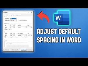 How to Change the Default Spacing Between Text or Paragraphs in Word