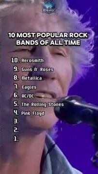 10 Most Popular Rock Bands of All Time 🎸 | Do You Agree? #shortsviral