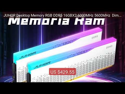 JUHOR Desktop Memory RGB DDR5 16GBX2 6000MHz 5600MHz Dimm Hig... — Hot Deal 2026 | Limited Offer!