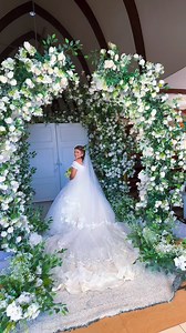 Bride Rhebie bridal entrance BTS | HJ Wedding Event & Coordination/Gownshop