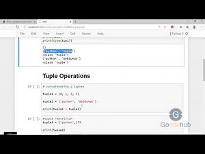 Write a program to demonstrate tuple in python