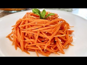 Carrot Salad / Spicy Carrot Salad / Salad Recipe