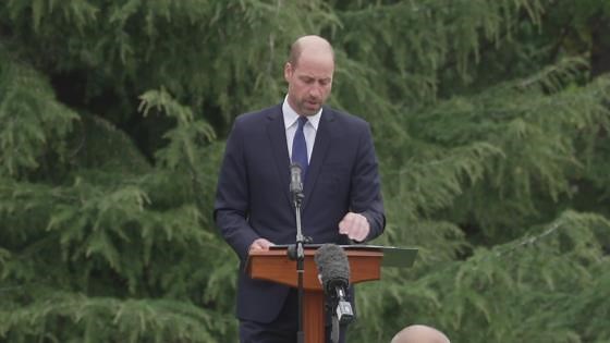 Prince William praises bravery of aid workers