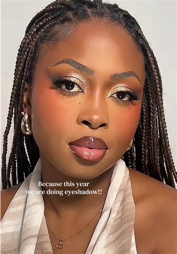 🤎 @Deji Rachel brilliant basics eyeshadow palette! #eyeshadowlook #makeupforblackwomen #makeuptutorials
