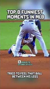 Top 8 Funniest MLB Moments That Broke the Internet 😂⚾ (Pure Comedy)