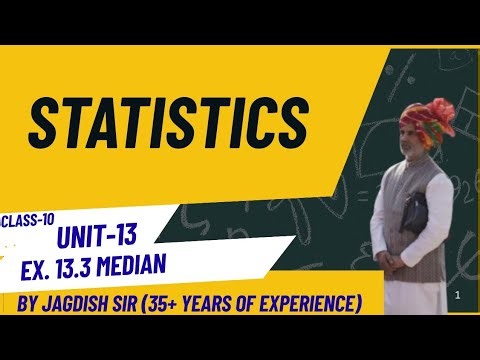 Class 10 Maths | Unit - 13 | Statistics | Ex. 13.3 | NCERT | Hindi + English
