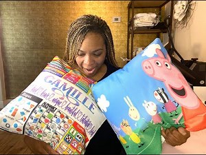 Sublimating a Pillow Case - Personalizing/Customizing Learning Pillow with Sublimation DIY