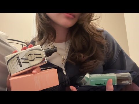 ASMR Clothing and Beauty Haul👚 Whispering, Soft Speaking, Fabric Sounds, Tapping