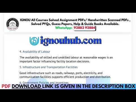 BMP-002 SOLVED ASSIGNMENT 2026 | IGNOU BBA 5TH SEMESTER SOLVED ASSIGNMENT JAN 2026 / JULY 2026