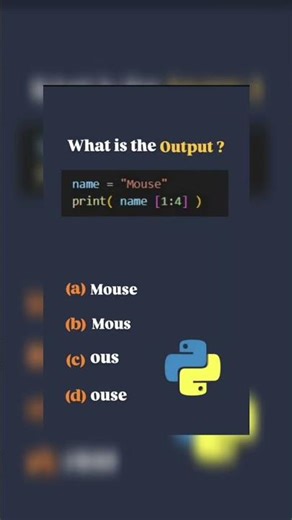 Python String Slicing Quiz! 🐍 Can You Guess the Output?