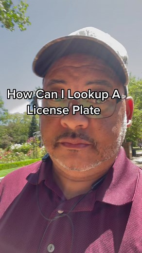 How to Lookup a License Plate