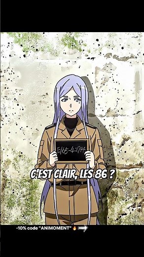 Ils sont tous TRAITÉS comme de la M*RDE 😕 l 86 Eighty-Six l #anime #animeedit #shorts