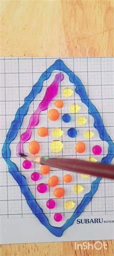 💜 eye-catching art #shortsvideo