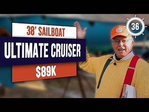 $89k - GO CRUISING! Catalina 380 Sailboat for Sale | EP36 #boattour #boatreview
