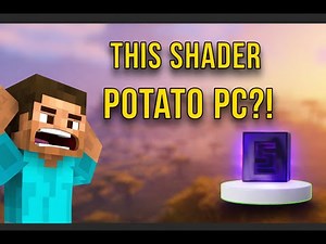 This Shader Runs on a POTATO PC?! 😱 | 60FPS Minecraft Shader | Best Minecraft Shader for Low End PC