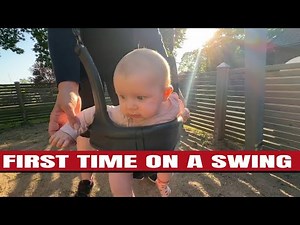 Kayla Tries a Swing for the First Time Ever!