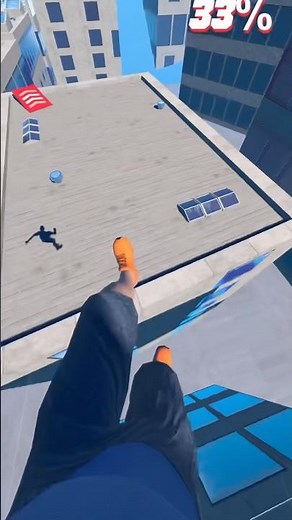 🏆 Perfect Rooftop Run Gameplay!