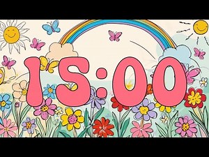 Relaxing 15 Minute Spring Timer