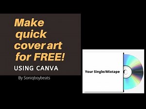 Make Your Own Cd Cover For Free with Canva 2020