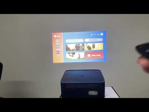 How to change the projection mode of Vevshao A24MAX