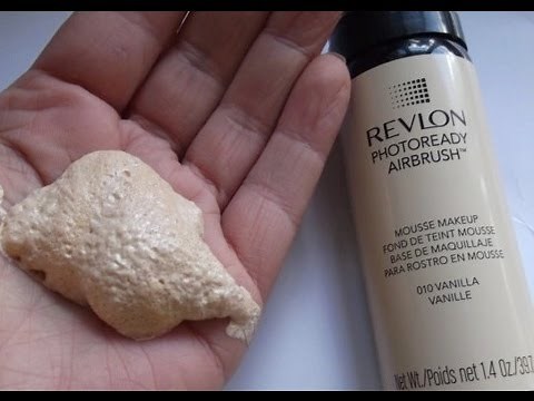 Drugstore Foundation Review : Revlon PhotoReady Airbrush Mousse Makeup