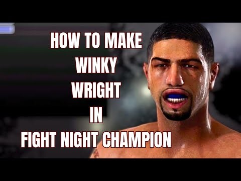 How To Make Winky Wright on Fight Night Champion | CAF Tutorial & Fighter Settings