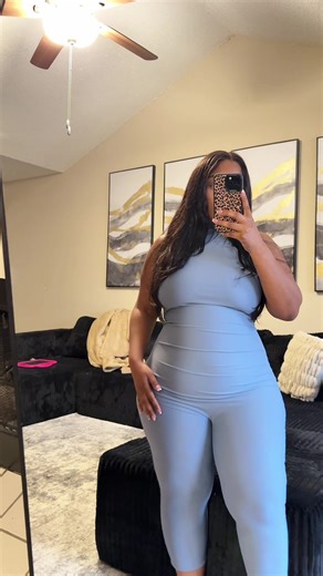 This jumpsuit and the color is sooo pretty!! I’m wearing a size XL @Fashion Nova @FashionNovaCURVE #jumpsuit #fashionnovahaul #fashionnova #tiktokshopfashion