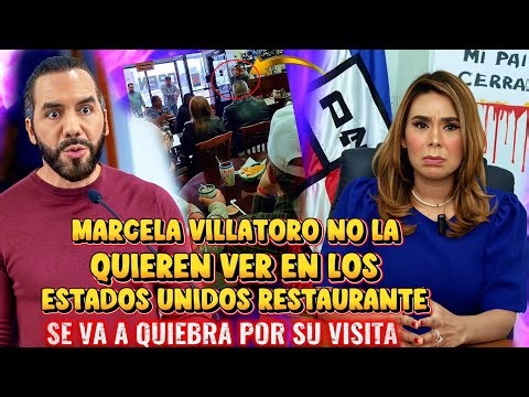 BOMBAZO NAYIB BUKELE SORPRENDIDO MARCELA VILLATORO HACE QUE RESTAURANTE PIERDA CLIENTES POR VISITA