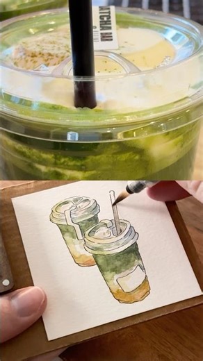 Sketching different drinks in Chicago!