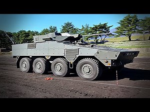 JGSDF New Next Generation Wheeled Infantry Fighting Vehicle.