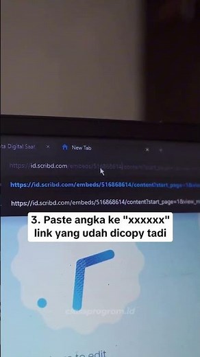 Cara membuka file Scribd yang terkunci