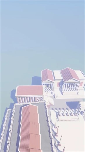 Roman Forum-Progress #romanempire #romanforum #minecraftbuilding