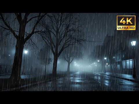 Soothing Rainfall Sounds for Restful Sleep, Focus, and Meditation in a Serene Rainy Environment