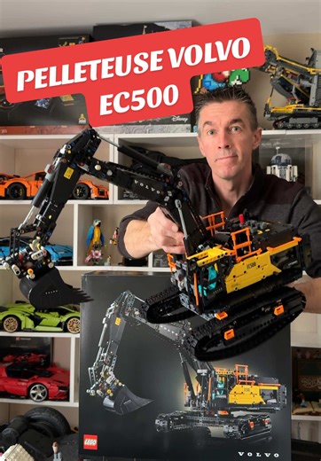 LEGO Technic VOLVO EC500 Hybride 42215 : un MONSTRE ! @LEGO @Volvo Trucks France #lego #toys #tutorial #legotiktok #volvo